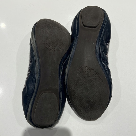 Tory Burch Navy Caroline Ballet Flats size 7 - Picture 4 of 4